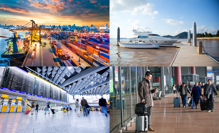港口碼頭門機/飛機場遠距離無線模塊傳輸方案 港口碼頭門機/飛機場遠距離無線模塊傳輸方案