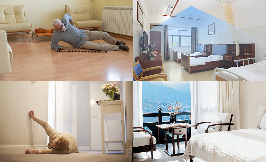 毫米波雷達跌倒檢測模塊及時發(fā)現(xiàn)預警關愛老人