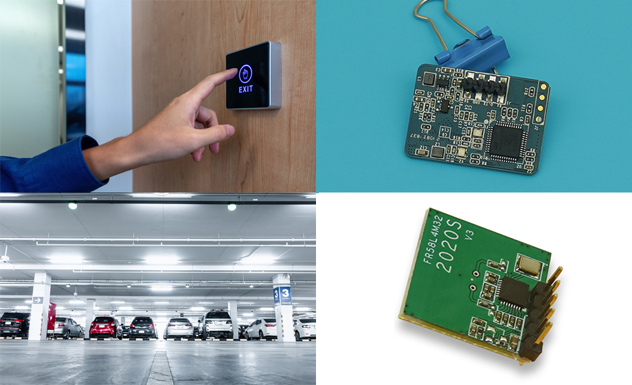 Application of microwave radar induction switch module in networked garage lights Application of microwave radar induction switch module in networked garage lights